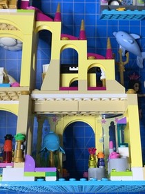 LEGO Disney: Ariel's Undersea Palace (41063) 99.9% Complete, No Box/Instructions