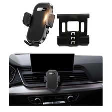soukeo Upgraded Car Phone Holder Fits for For Audi Q5 SQ5 2018-2024, Black