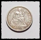 1862-P Seated Liberty Dime Better Date Nice  XF #5D72 .900 Fine SILVER