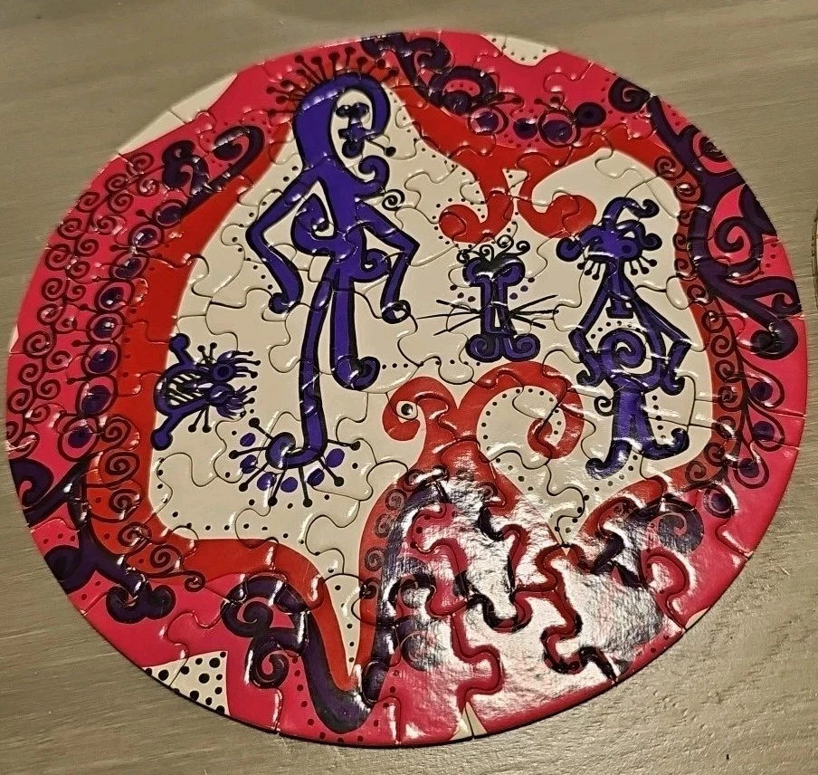 Springbok Mini Thingie Puzzle Martian Mollies  Sandy Miller PZL9020 Complete+mor - Image 2 of 4