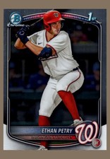 2025 Bowman Chrome Draft #BDC-151 Ethan Petry 1st Bowman Chrome