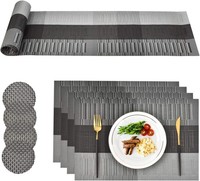 Platzsets Pvc Abwaschbar, Tischsets Abgrifffeste Tischset HitzebestäNdig