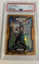 Panini Prizm Disco Prizm Bryce Young #311 PSA 10 Rookie Carolina Panthers 2023