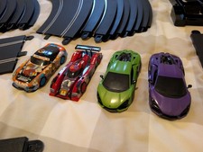 2 sets. Scalextric Supercar Showdown + Extreme Speed GT Sunrise V
