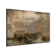 SIGNWIN 60"x72" Extra Large Framed Wall Art Neutral Abstract Modern Earth Ton...