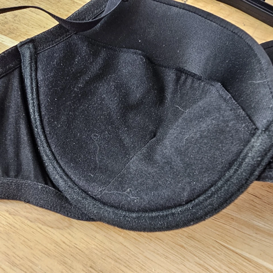 Sujetador push up negro para mujer Frederick's Of Hollywood talla 34D Foto 3 de 4