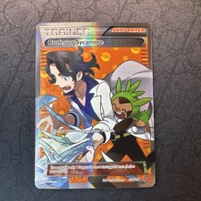Professor Sycamore 114/114 XY - Steam Siege Holo Trainer Pokemon