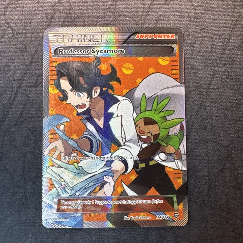 Professor Sycamore 114/114 XY - Steam Siege Holo Trainer Pokemon