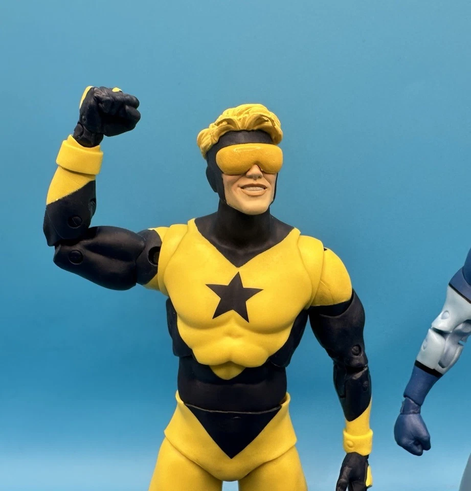 "Figuras de acción incompletas McFarlane DC Multiverse Blue Beetle & Booster Gold 7""" Foto 3 de 4