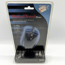 Vintage Y2K IBM Optical Travel Mouse USB Portable NOS