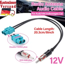 Radio Audio Cable Adaptor Antenna Audio Cable Male Double Fakra - Din Male Aeria