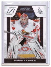 Robin Lehner 2010-11 Panini Zenith Rookie Parallel Card #191 /199