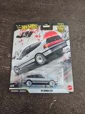 hot wheels premium car culture japan historics 5 '88 Honda CRX 5/5