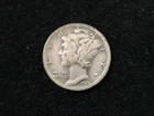 1926-S Mercury Silver Dime Fine 30309