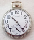 ANTIQUE 16s ILLINOIS BUNN SPECIAL 21 JEWEL RAILROAD POCKET WATCH
