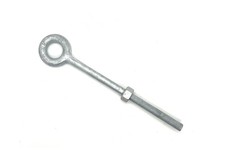 Hot Dip Galvanized Forged Steel Eyebolts, 3/4"" Stem Diameter, 5200 lb Workin...