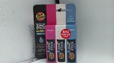SUN ZAPPER ZINC STICK 12 GRAMS SPF50 BLUE PINK WHITE