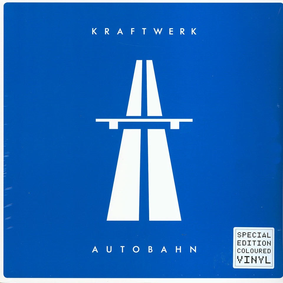 Kraftwerk - Autobahn Translucent Blue Vinyl Edition (1974 - UK - Reissue) - Bild 3 von 4