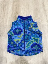 Vintage Patagonia Fleece Zip Up Vest Toddler 12M Made In USA