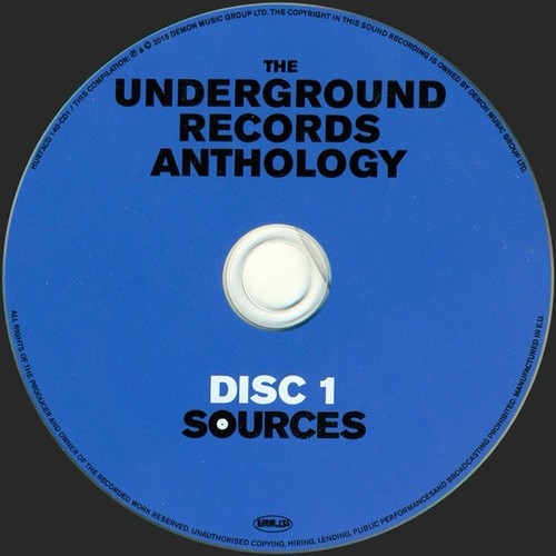 Sources: The Underground Records Anthology (3XCDs 2015) 39 Track 🇬🇧UK Import🆕 - Picture 9 of 11