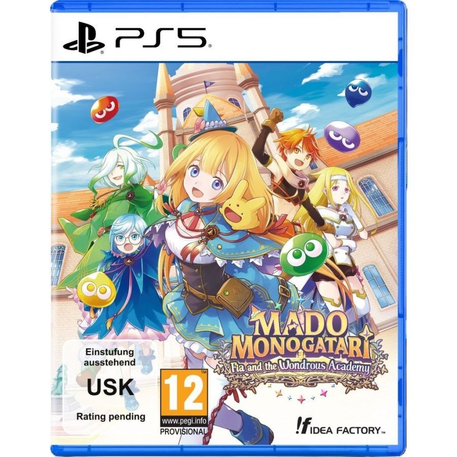 MADO MONOGATARI: Fia and the Wondrous Academy PS5 - BRAND NEW AND SEALED