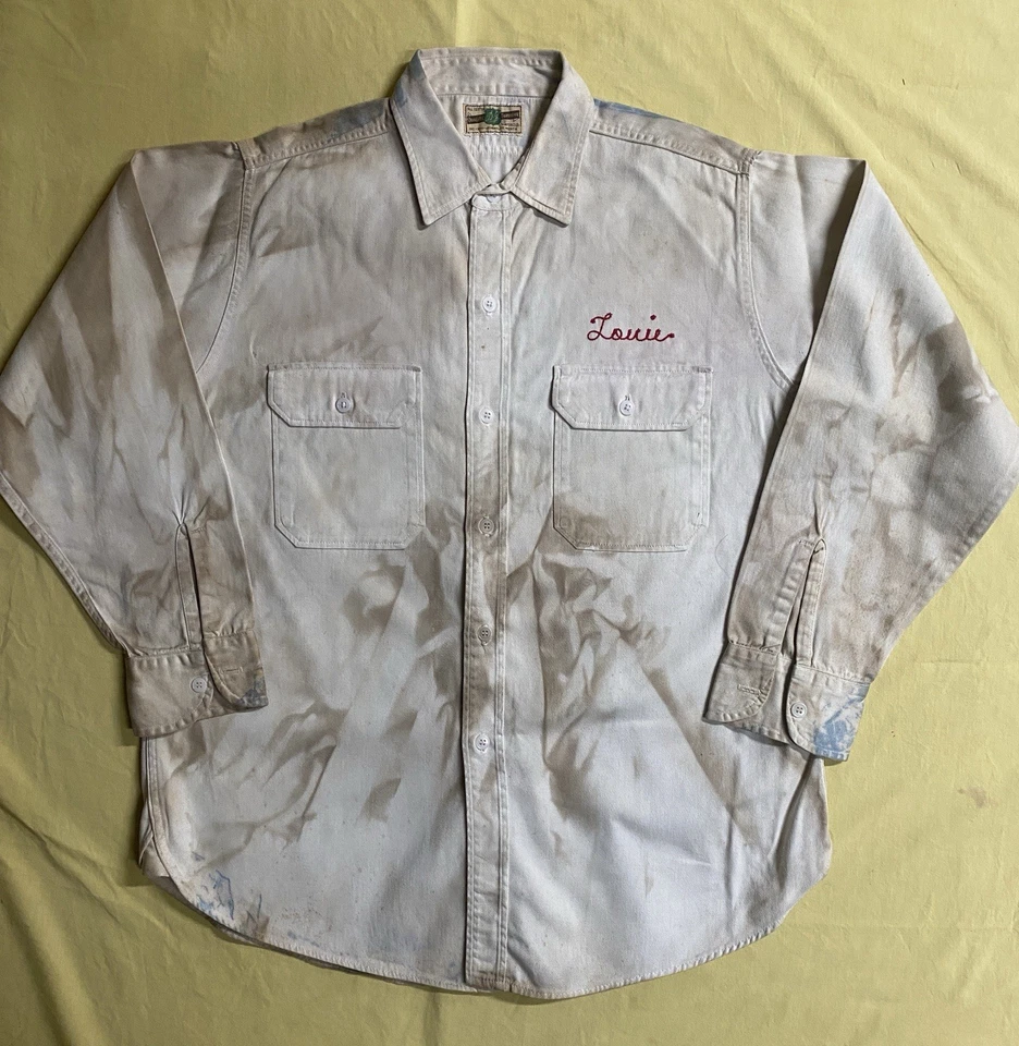 Camisa Dickson-Jenkins De Colección Auténticos Bomberos LG PUNTO DE CADENA, Louie Foto 2 de 4