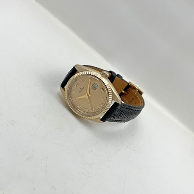 Certified Swiss Quartz Watch Sapphire Crystal Fluted Bezel 30mm Movado Band