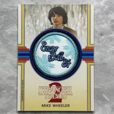 2019 Topps Stranger Things 2 #CP-MWS Mike Wheeler Snow Ball '84 Patch