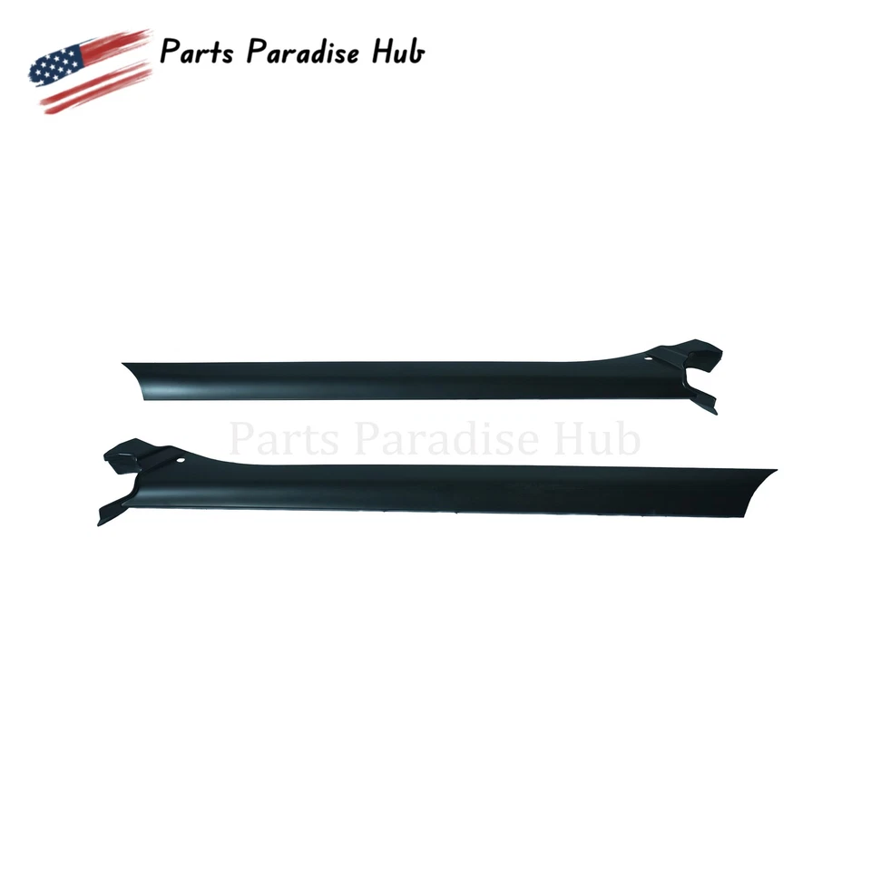 NEW 1 Pair Left & Right A Front Pillar Trim Strip For 06-13 Range Rover Sport US Foto 4 de 4