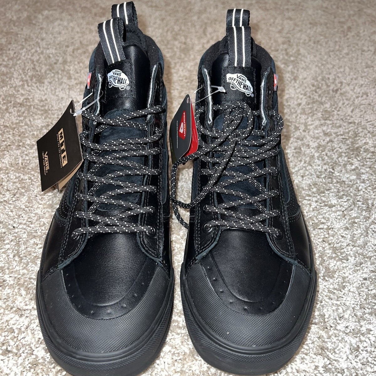 Vans SK8 HI MTE 2 Triple Black Primaloft Hydroguard Boots  display picture 2