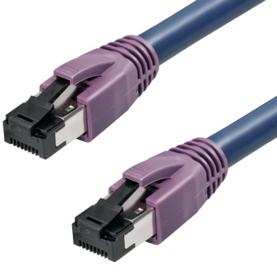 CAT8 0,5m Patch Kabel S/FTP PiMF 40 Gigabit CU LAN Netzwerk RJ45 Ethernet 2 GHz