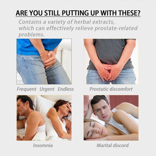 25g Prostate Health Capsules, 10pcs Prostate Herbal Capsules for Men Health New - Bild 7 von 12