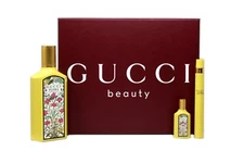 GUCCI FLORA GORGEOUS ORCHID 3 PIECE GIFT SET EAU DE PARFUM SPRAY 100 ML/3.3 OZ.