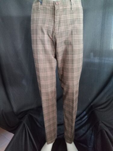 Pantalone uomo  invernale Chinos tex confort  Principe di Galles 97 cot 3 ea - Foto 1 di 6