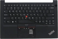 For Lenovo Thinkpad E14 Gen 2 Palmrest US Keyboard Bezel No Backlit 5M10Z27261