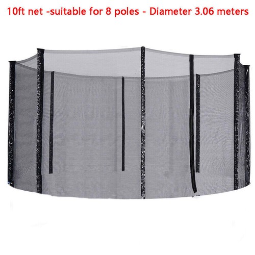 8/10/12FT Trampoline Safety Enclosure Net for Replacement Trampoline Net ONLY - Picture 11 of 12