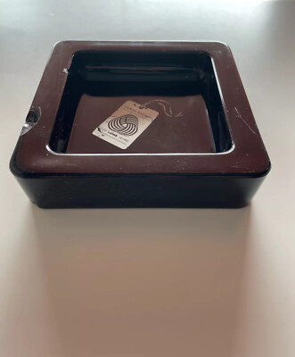Woolmark Pure Virgin Wool Opalex Control Ashtray Made In France C1