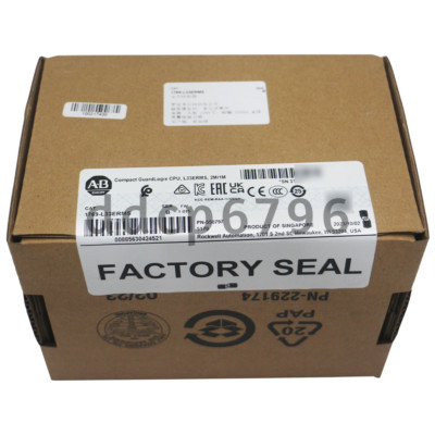 Allen Bradley 1769-L33ERMS New Brand AB Compact GuardLogix CPU, L33ERMS, 2M/1M