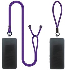 Universal Phone Lanyard Crossbody Lanyard Strap Adjustable Nylon Lanyards Nec...