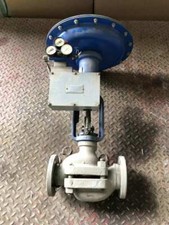 Kieley & Mueller 1350-02 2" Steel Pneumatic Actuated Plug Valve w/ Positioner