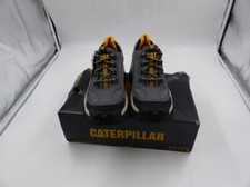 CATEPILLAR P91276 INVADER ST STEEL TOE WORK SHOE IN GARGOYLE GREY SIZE 7 MENS