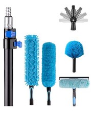 20 Foot High Reach 5to12 Foot Long Duster For High Ceilings Fan Cleaner With Stu