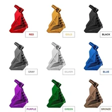 CNC 10cm longer spinning pedal for Yamaha Zuma 125 2022-2025 (Choose Color)