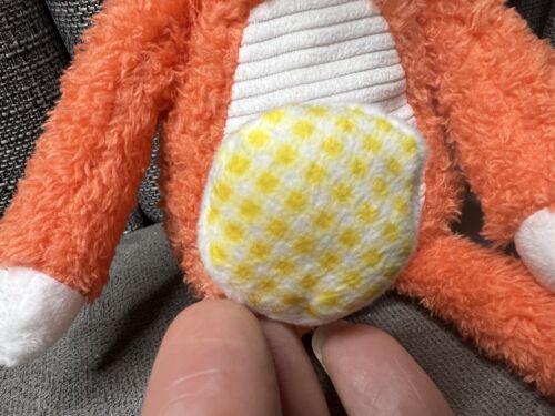 Make Believe Ideas Snuggable Fox Plush Stuffed Animal Crinkle Textures Toy Lovey - Picture 5 of 12