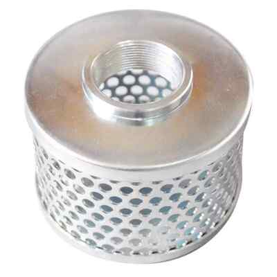 DAYTON 1P690 Suction Strainer, 2'' FNPT, Side Round Steel; Qty: 1