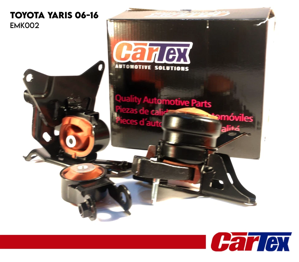 Engine Mount Kit for Toyota Yaris 2007-2017 | Automatic Transmission | 3PCS - Imagen 2 de 4