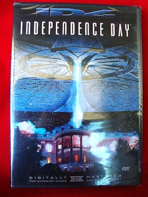 INDEPENDENCE DAY (DVD 2002) Widescreen Format with Bonus Features-New & Sealed