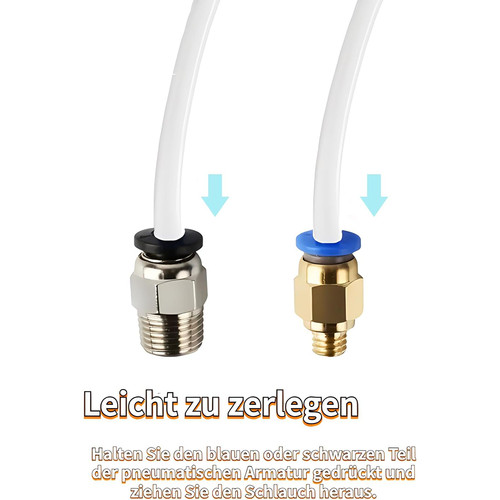 Wąż PTFE, do drukarki teflonowej BambuLab ID=2,5/OD=4mm / 3D Wąż teflonowy - Zdjęcie 8 z 8