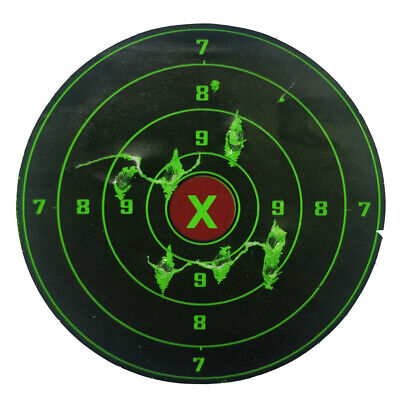 US Lot/100pcs Adhesive Shooting Splatter Target Stickers For Practise Diameter