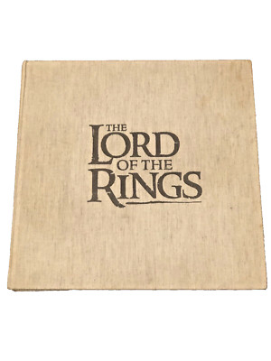 The Lord Of The Rings 2001 Character And Places Therein New Line Cinema H/C New